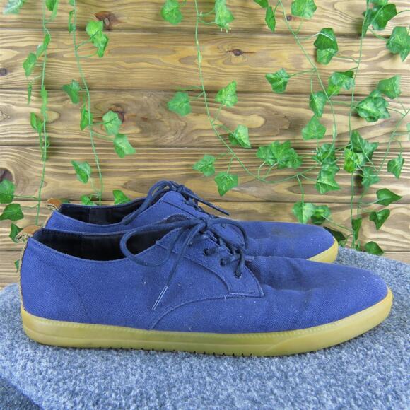 Clae Men's Ellington Sneaker Blue Textile Size 12 Medium Gently Used 2025 - Picture 3 of 6